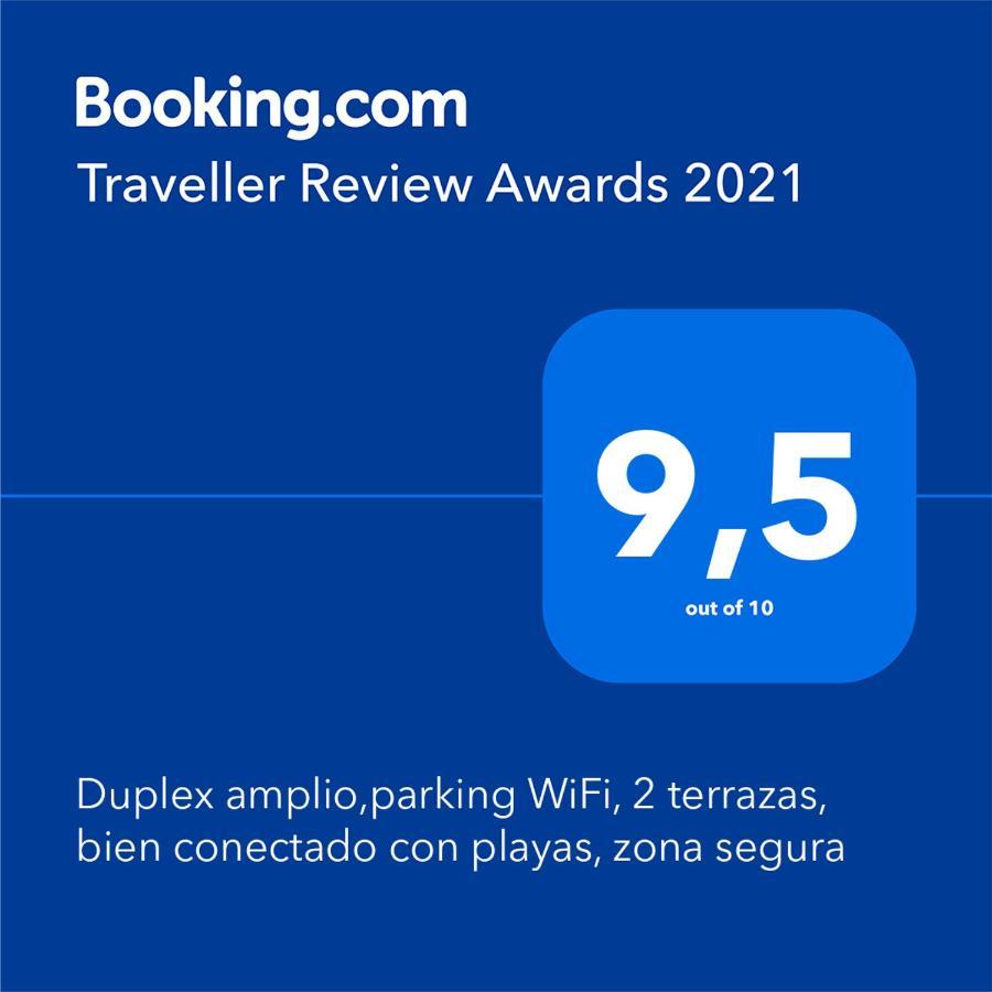 Duplex Amplio,Parking Wifi, 2 Terrazas, Bien Conectado Con Playas, Zona Segura Lejlighed Vigo Eksteriør billede