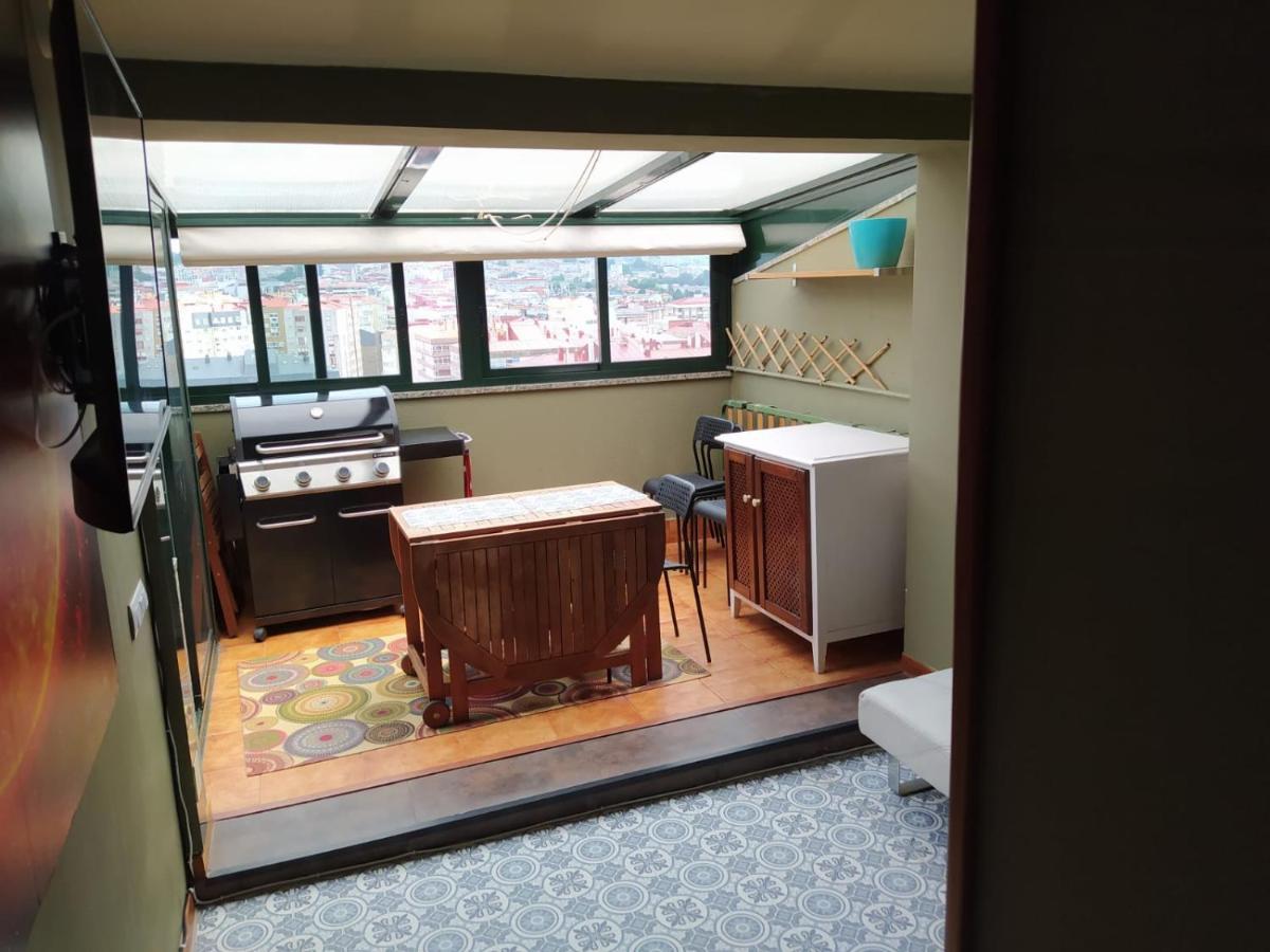 Duplex Amplio,Parking Wifi, 2 Terrazas, Bien Conectado Con Playas, Zona Segura Lejlighed Vigo Eksteriør billede